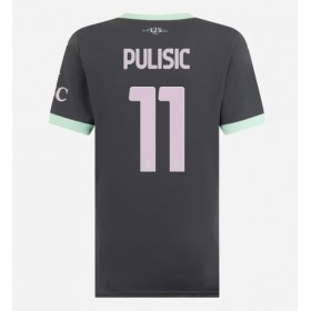 Dámské fotbalový oblečení AC Milan Christian Pulisic #11 Tretí košile 2024-25 Krátkým Rukávem